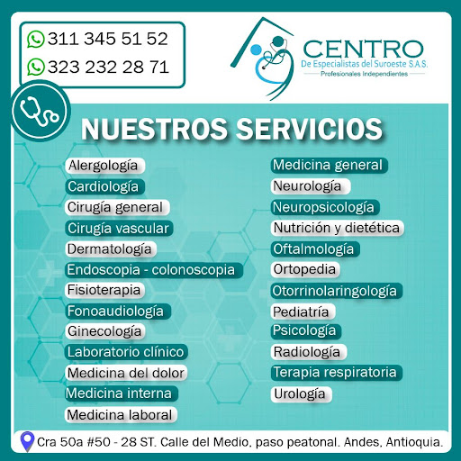 Centro de Especialistas del Suroeste - Sede Principal